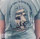 Sea Shanty The Wellerman 2 sided shirt
