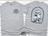 Sea Shanty The Wellerman 2 sided shirt