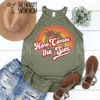 Here comes the sun retro Beatles custom shirt