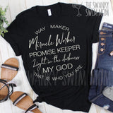 Waymaker Promise Keeper Light in The Darkness custom shirt, Faith shirt, Christian Faith