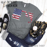 Baseball American Flag logo custom shirt, Baseball shirt, America’s favorite pastime, America’s sport