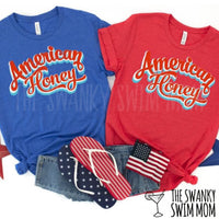 American Honey red white & blue custom shirt, Lady Antebellum shirt, country music lyrics tee, 4th of july, USA strong