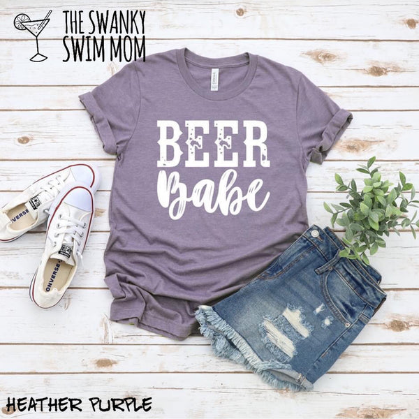 Beer Babe custom shirt, snarky shirt, funny shirt, funny wife shirt, #momlife, funny mom shirt