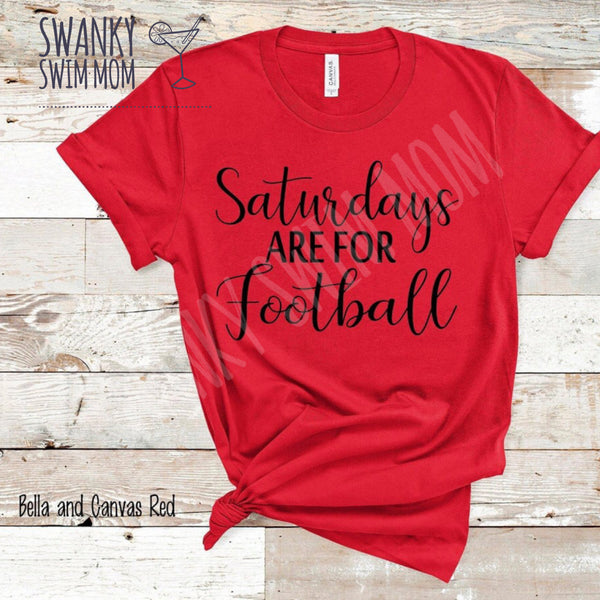 Saturdays Are For Football custom shirt, college football shirt, SEC football, Comfort Colors brand shirts, racer back tank, muscle tank