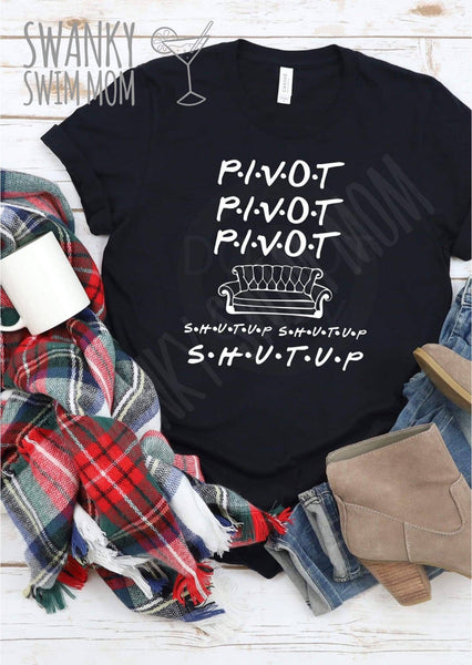 Pivot Friends Couch custom shirt - 90s Tv