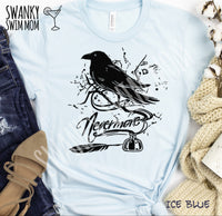 Nevermore Raven custom shirt #EdgarAllanPoe