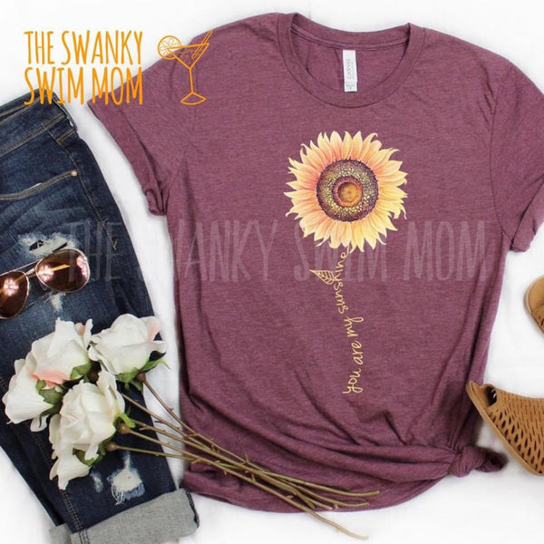 You Are My Sunshine Sunflower custom shirt