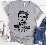 Notorious RBG - custom shirt - Ruth Bader Ginsburg
