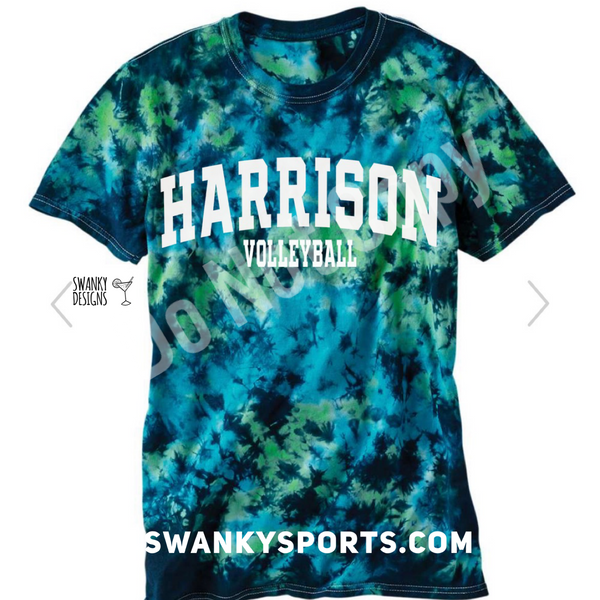 Harrison Volleyball - Tie dye