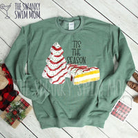 ‘Tis The Season Christmas tree Cake - single