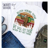 Sloth Hiking Team