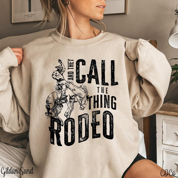 Call the thing a rodeo