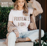 Boho Football Mom Leopard print