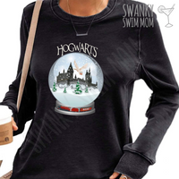 Hogwarts Snow Globe, Harry Potter Christmas Shirt